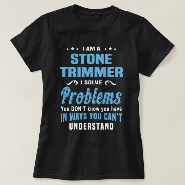 Camiseta Stone Trimmer (Frente do Design)