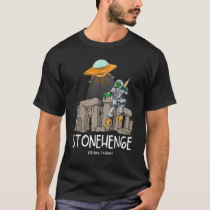 Camiseta Stonehenge Inglaterra Lembrança Alienígenas e Di