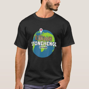 Camiseta Stonehenge Inglaterra Lembrança Stonehenge