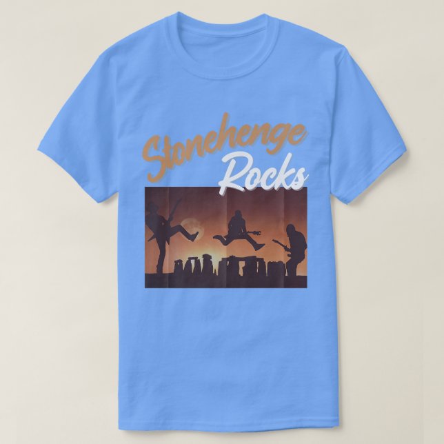 Camiseta Stonehenge Rocks Stonehenge SouvenirStonehenge At  (Frente do Design)