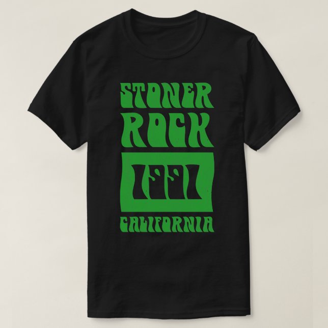 Camiseta Stoner Rock 1991 Vintage (Frente do Design)