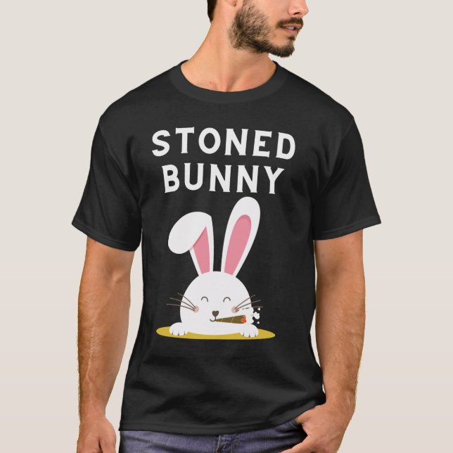 Camiseta STONER Smart STONER    BUNNYEASTER STONER PEDAÇADO (Frente)