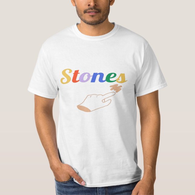 Camiseta stones (Frente)