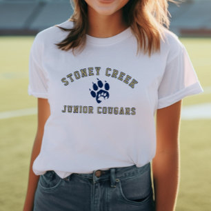 Camiseta Stoney Creek Junior Cougars Pata Branca