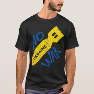 Camiseta Stop The War in Ukraine, I Stand With Ukraine No U