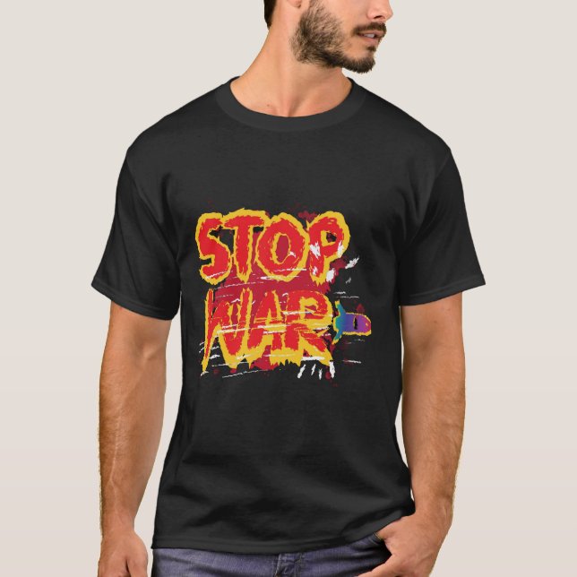 CAMISETA STOP WAR (Frente)