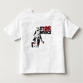 Camiseta Stop Wars Parody Logo