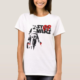 Camiseta Stop Wars Parody Logo