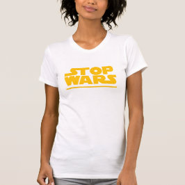 Camiseta Stop Wars Parody Logo