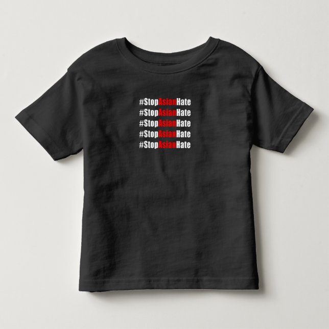 Camiseta #StopAsianHate (Frente)