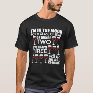 Camiseta Storecastle IM Com Disposição Para Vinho Engraçado