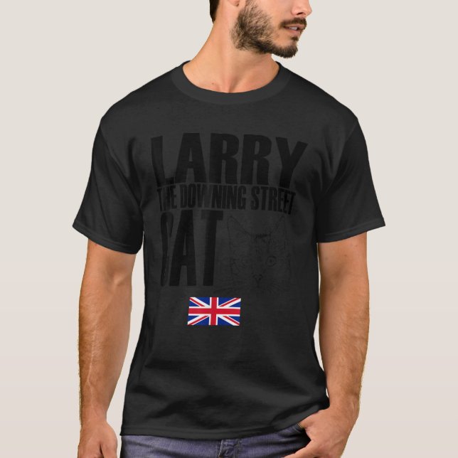 Camiseta Storecastle Larry the Downing Street Cat UK (Frente)