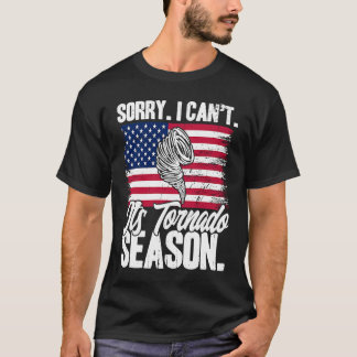 Camiseta Storm Chaser Meteorology Tornado Season