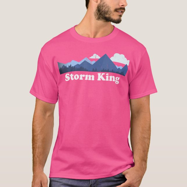 Camiseta Storm King Mountain Peak Bagger Nova Iorque Ny Cli (Frente)