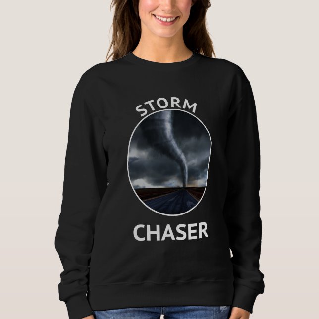 Camiseta StormChaser Weather Tornado Hurricane Apparel Men  (Frente)