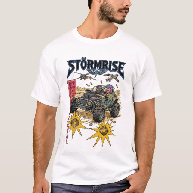 Camiseta Stormrise Pós-Apocalíptico  (Frente)