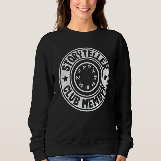 Camiseta Storyteller Club Member Photographer Camera Photog (Frente)