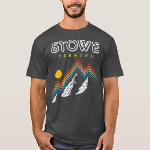 Camiseta Stowe Vermont Ski Resort 1980s Retro