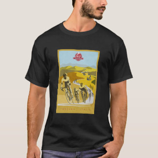 Camiseta Strade Bianche Retro Cycling Art 