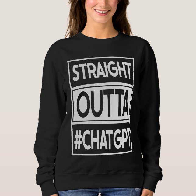 Camiseta straight outta chatgpt (Frente)