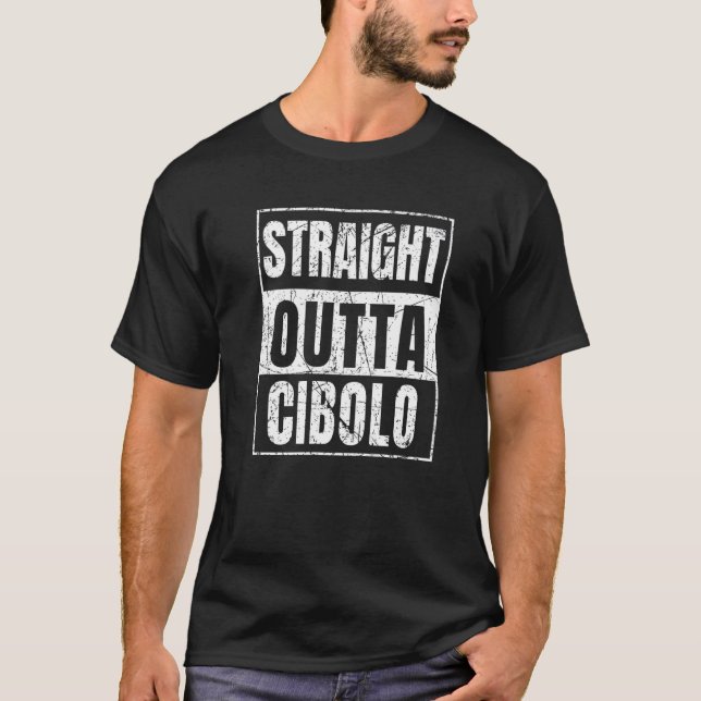 Camiseta Straight Outta Cibolo (Frente)