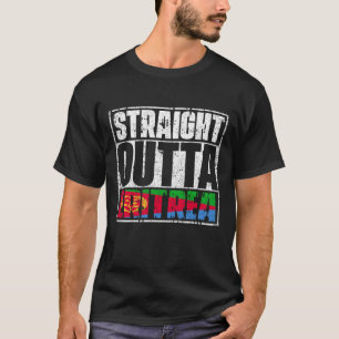 Camiseta Straight Outta Eritrea Flag
