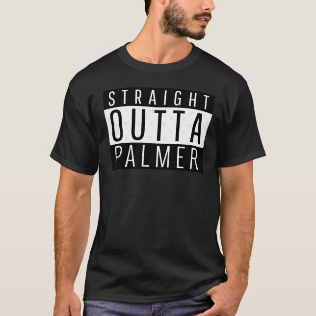 Camiseta Straight Outta Palmer Massachusetts (Frente)