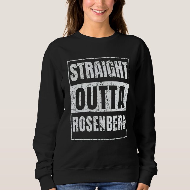Camiseta Straight Outta Rosenberg (Frente)