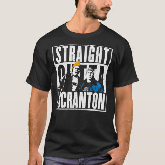 Camiseta Straight Outta Scranton - Lazy Scranton Essential 