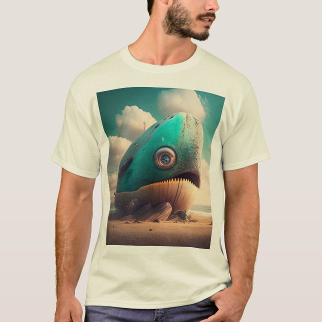 Camiseta Strange Whale (Frente)