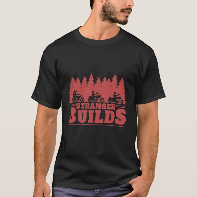 Camiseta Stranger Builds (Frente)