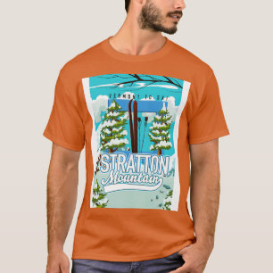 Camiseta Stratton Mountain Ski poster