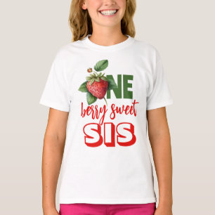 Camiseta Strawberry Berry Swery Sis