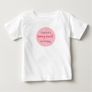 Camiseta Strawberry Birthday Berry Sweet
