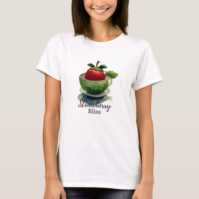 Camiseta Strawberry Bliss (Frente)