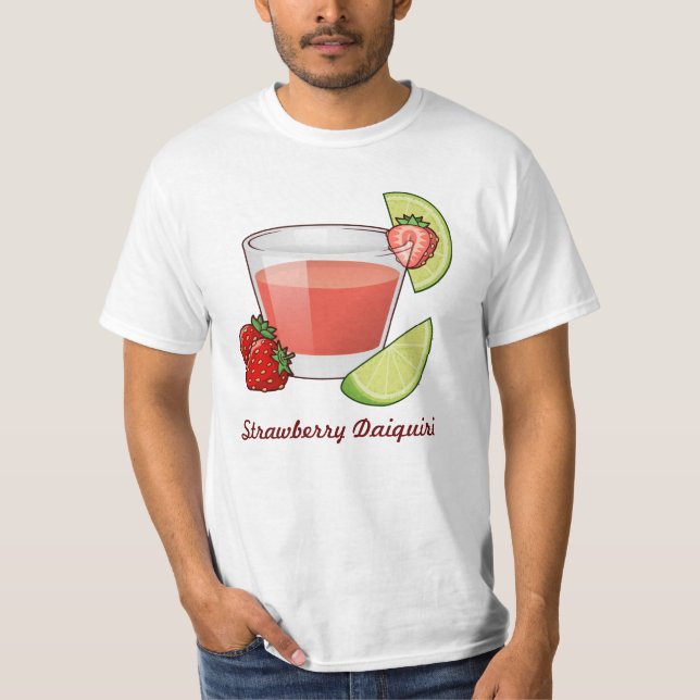 Camiseta Strawberry Daiquiri (Frente)