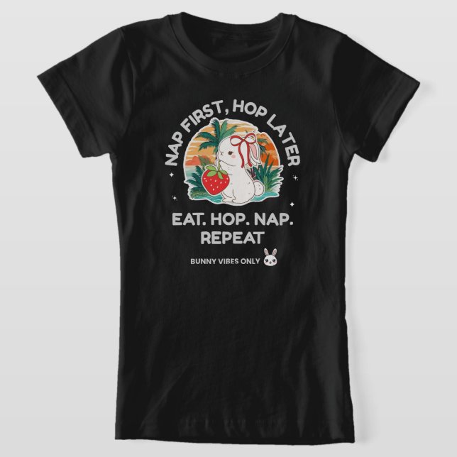 Camiseta Strawberry Dream Bunny (Postura )