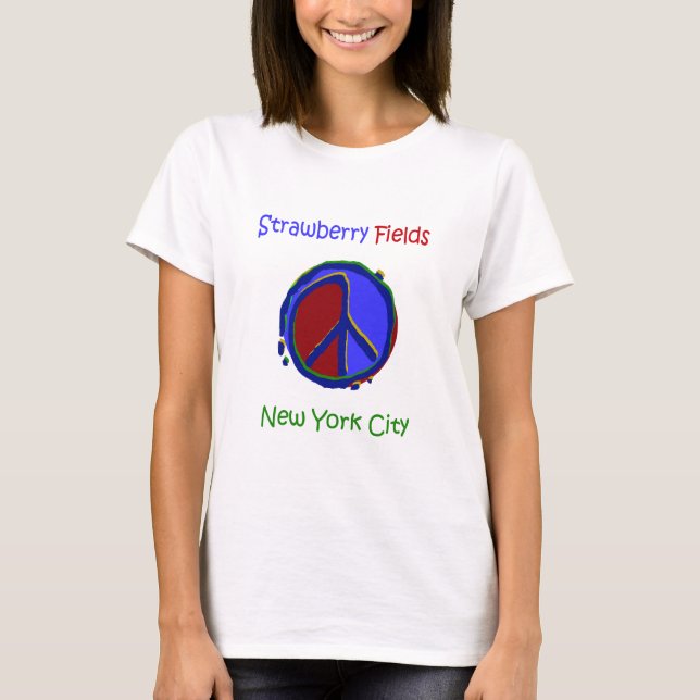 Camiseta Strawberry Fields NYC (Frente)