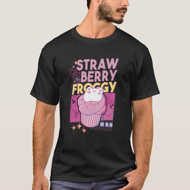 Camiseta Strawberry Froggy Frog (Frente)