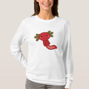 Camiseta Strawberry Kawaii Axolotl Berry Cute