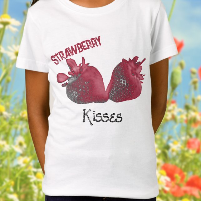 Camiseta Strawberry Kisses (Criador carregado)