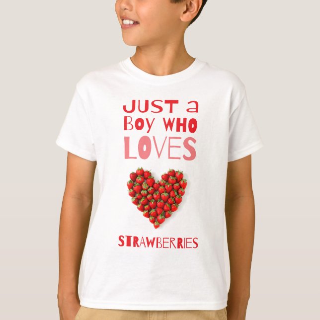 Camiseta Strawberry Love (Frente)