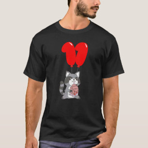 Camiseta Strawberry Milk Raccoon 11 Birthday Kids Ballo
