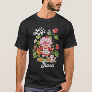 Camiseta Strawberry Shortcake A Vida é doce Vintage Berry G
