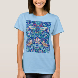 Camiseta Strawberry Thef Blue, William Morris
