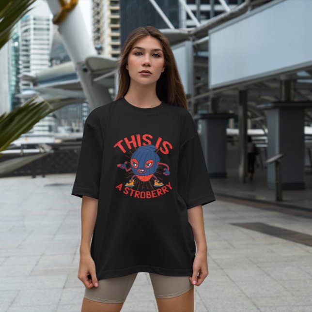 Camiseta Strawberry Thef Funny (Criador carregado)