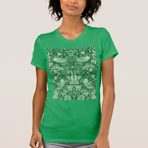 Camiseta Strawberry Thef Green, William Morris