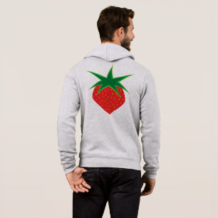 Camiseta Strawberry Unisex Zip Hoodie
