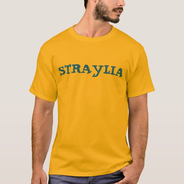 Camiseta "Straylia" Austrália (Frente)