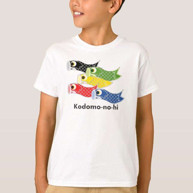Camiseta Streamers de Carpa Kodomo-no-hi (Frente)